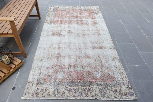 Vintage turkish rug 3x8 - vintage, 4,3x8,3