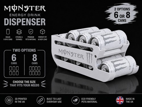 Monster energy can dispenser - can,