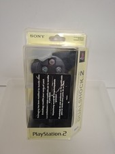BLACK DUALSHOCK 2 SONY PLAYSTATION 2 CONTROLLER BRAND NEW SEALED SUN FADED BOX
