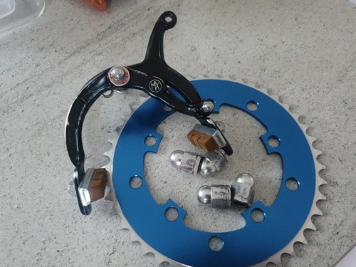 Old school bmx parts alloy - bmx,