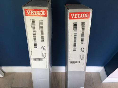 Genuine velux white duo - white, blind
