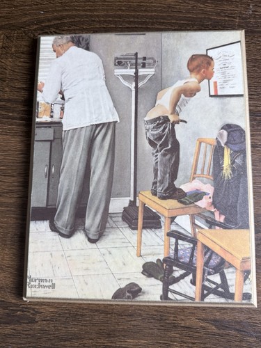 Norman rockwell before the - rockwell,