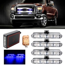 4LED Car Red/Blue Police