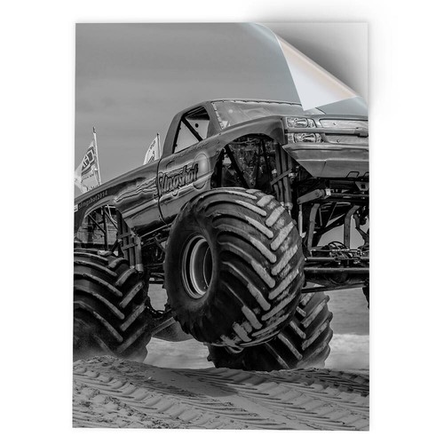 Vinyl sticker bw - 1,