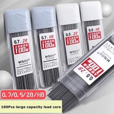 100pcs Box 0.5/0.7mm HB/2B