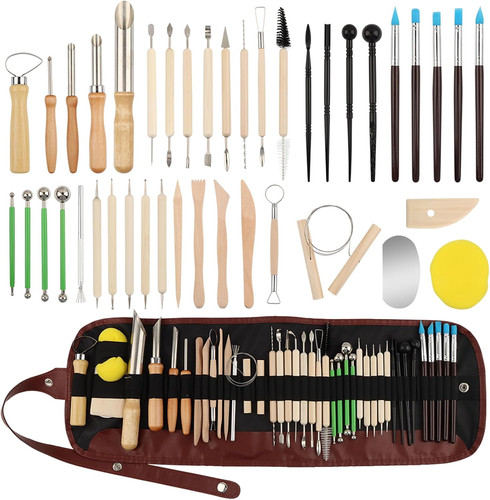 Clay tools kit - clay, pcs