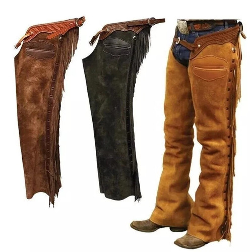 Western cowboy chap fringes - cowboy,