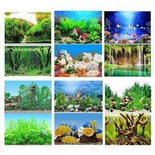Aquarium Fish Tank Background Backdrop Poster - 2 to 6 FT Length 50cm High
