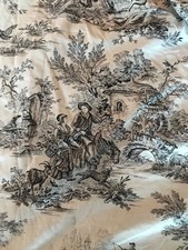 Vintage French Toile De Jouy