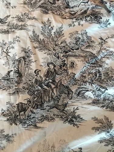 Vintage french toile jouy - vintage,