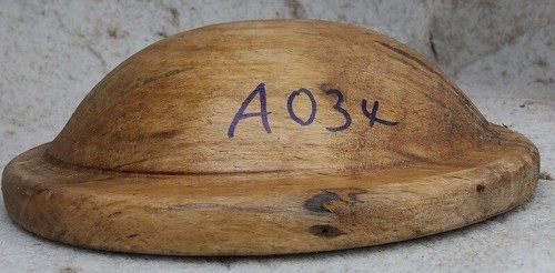 Wooden hat block millinery