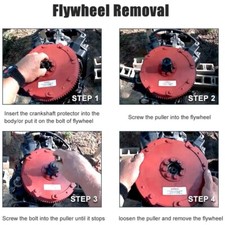 MERCURY MARINER 75HP 80 90 100 105 115HP OUTBOARD FLYWHEEL PULLER & LIFTING EYE