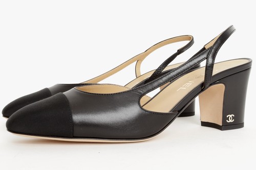 Chanel slingback ballet heel - chanel,