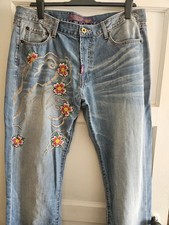 Christian Audigier Mens Jeans