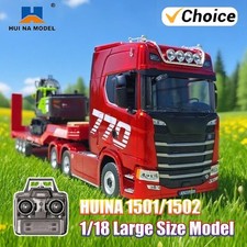 HUINA 1501 RC Scania 770S Truck – 1:18 Scale Remote Control Tractor Trailer Vehi