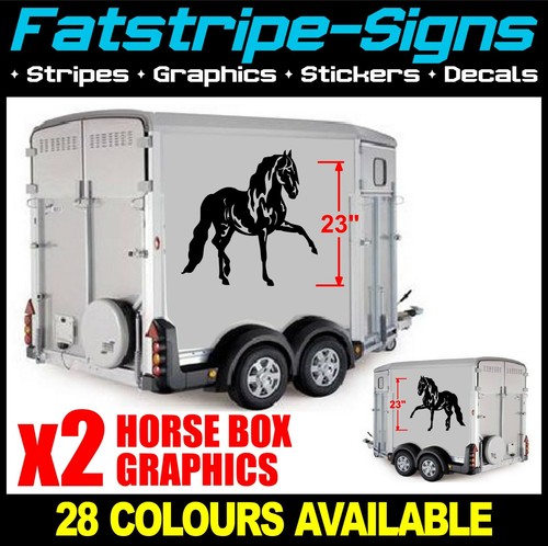 Horse box trailer - horse, van