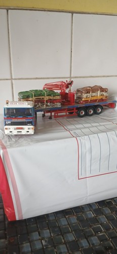 Corgi diecast erf flatbed - diecast,
