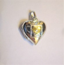  STERLING SILVER SUPERB HEART