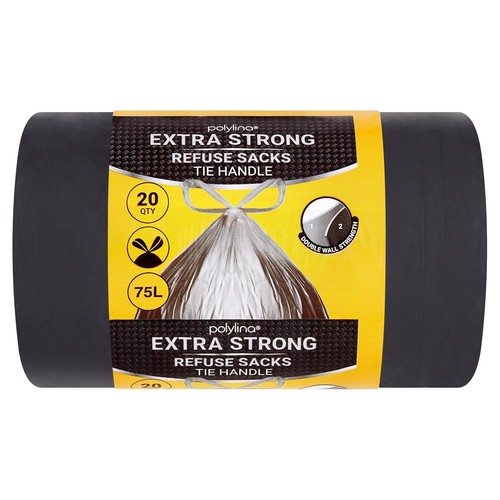 Bin bags extra - extra, 75