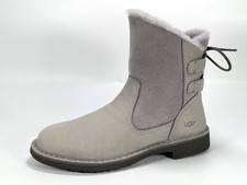 RRP £175 Brand New UGG Naiyah Women's Grey Leather Boots Size 5.5