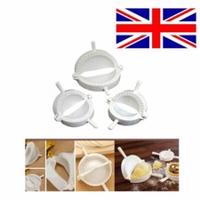 3 Dumpling Mould Pasty Pastry Press Dough Dimsum Maker Set Empanada Calzone Mold