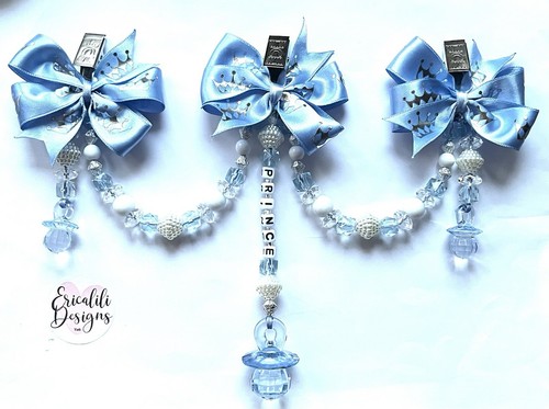 Personalised triple pram - personalised, charm