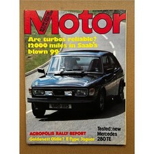 SAAB 99 TURBO MOTOR MAGAZINE