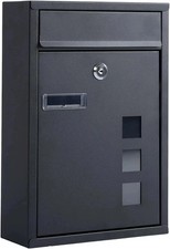 Post Box Gloss Black Large