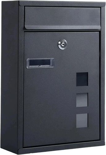 Post box gloss black - gloss, large
