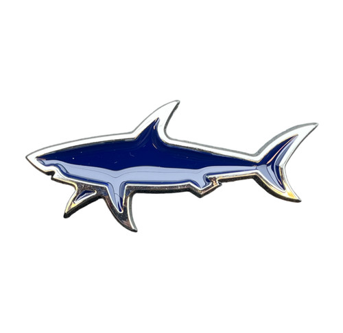 Jaws great white - white, chrome
