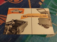 Ford 1956 Brochure VGC Zephyr