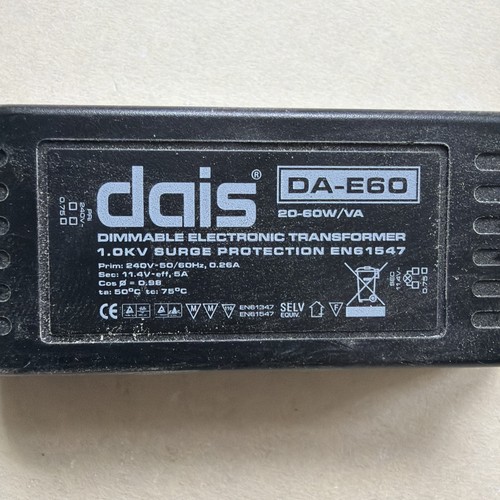 Dais e60 60w - da-e60, 20–60w/va