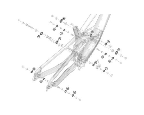 Lapierre bearing kit - kit, for