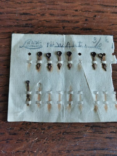 1940s military watch hands - military,