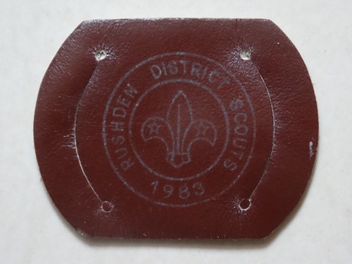 Rushden district scouts 1983 - scouts,