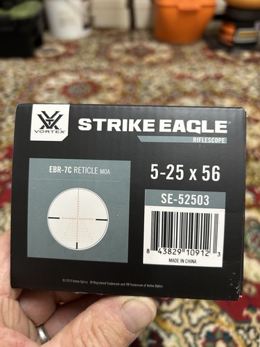 Vortex strike eagle 5x25 ebr - 5x25,