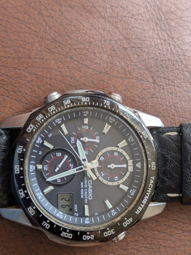 Casio tachymeter wave ceptor - casio,