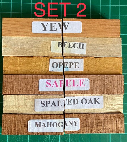 Pen blanks pre drilled - 6, x