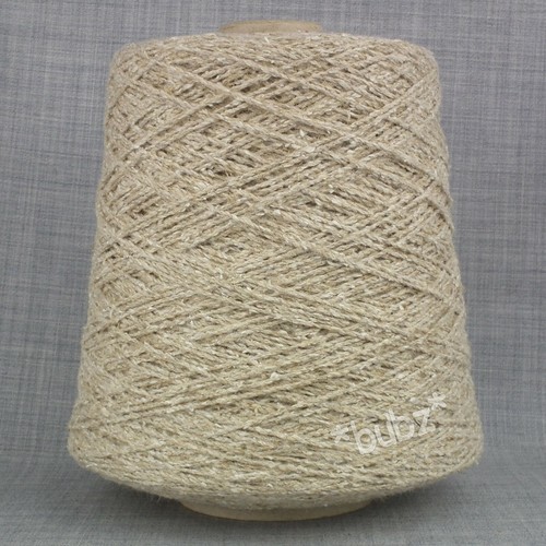 Unique wool silk - flax, thick