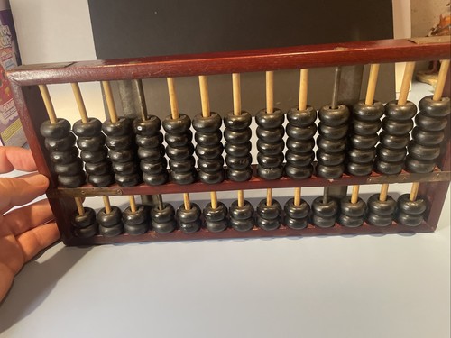 Vintage abacus shown - vintage,