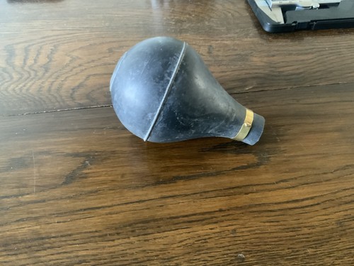 Rubber bulb for - bulb, vintage