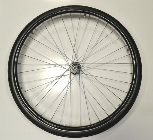 Solid tyre spoked rear - spoked,