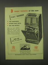 1949 HMV Radiogram Model 1608