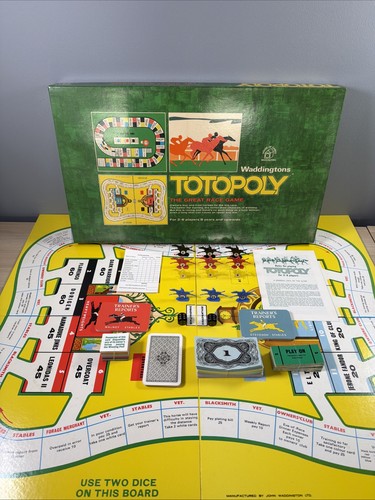 Vintage totopoly board game - vintage,