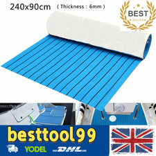 35.4" X 94.5" EVA Foam Teak Decking Carpet Boat Marine Yacht Sheet Mat Flooring