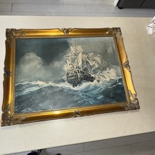 19th Century Large gold Gilded