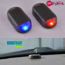 Solar Power Car LED Fake Dummy