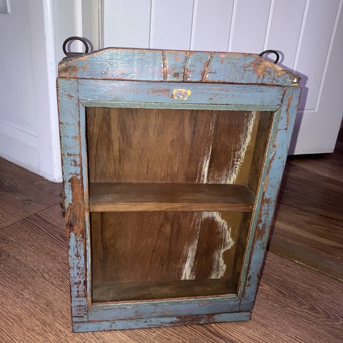 Vintage indian wall cabinet - indian,