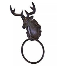 Towel Ring Stag Deer Head