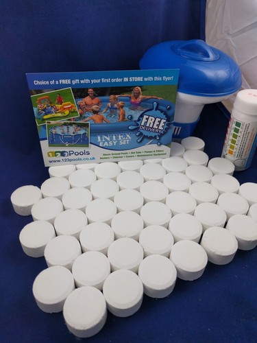 50x20g chlorine tablets for - chlorine,